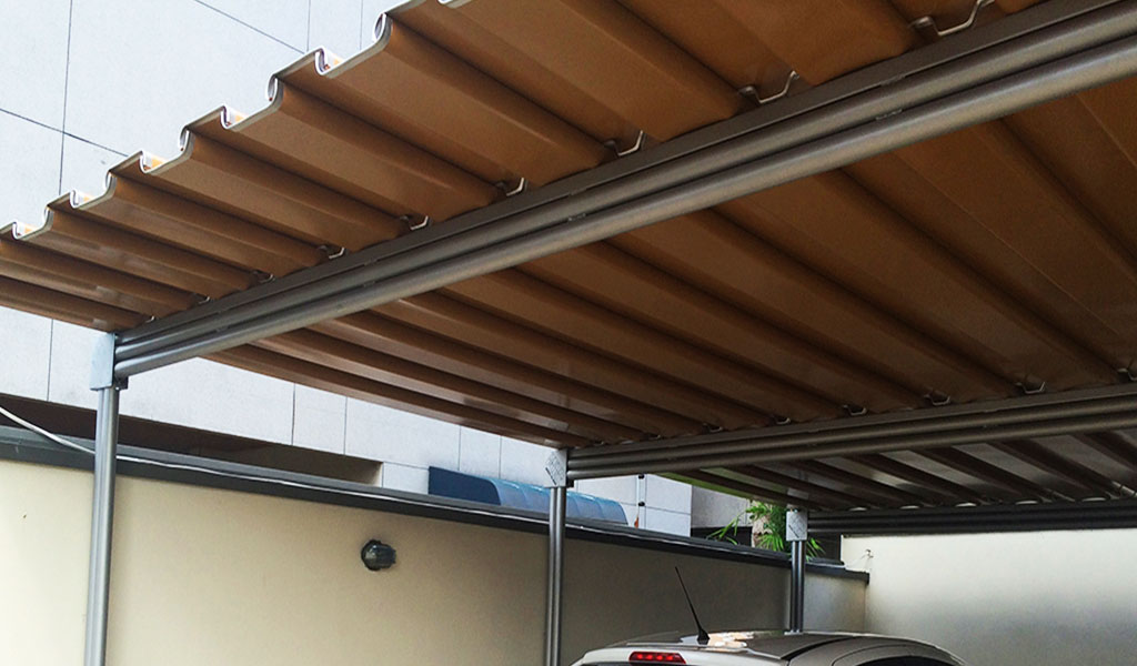 Carports Zetaplac®, modelo Elegance Duplex