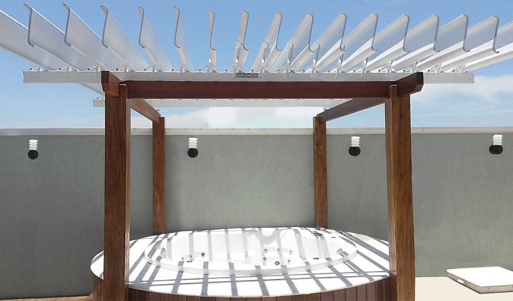 Pérgola BioClimatica ofurô